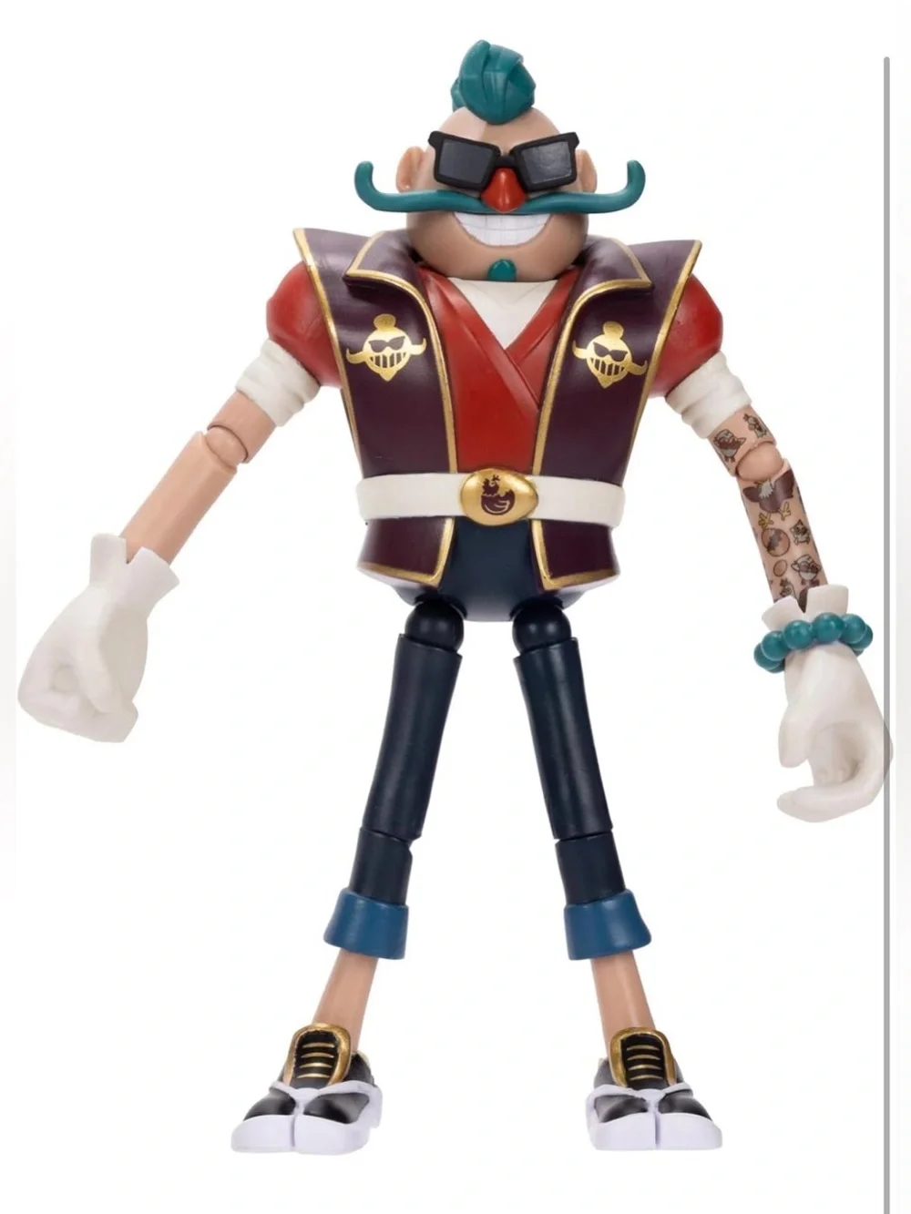 Sonic Prime Dr. Deep New Yoke City Action Figure Brand New